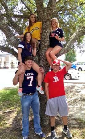 Kathryne Padgett and her siblings.